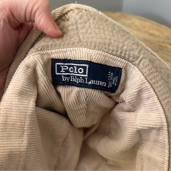 Vintage 90’s Corduroy Polo by Ralph Lauren Bucket Hat - Picture 4 of 5
